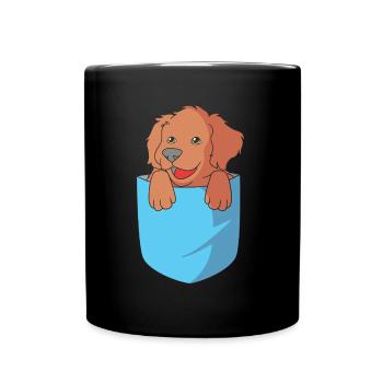 Boykin Spaniel - Full Colour Mug - black - Front