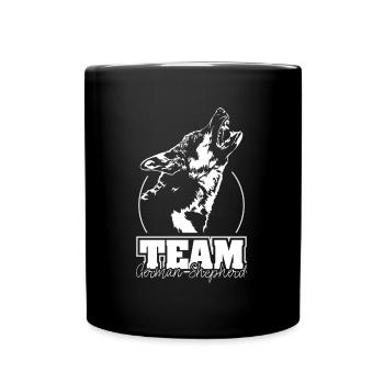 TEAM German Shepherd IGP Sport canin Wilsigns - Mug uni - noir - Devant