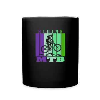 Unbenanntes Projekt 58 - Tasse einfarbig - Schwarz - Vorne