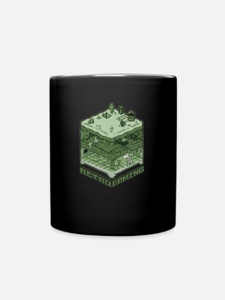 Jeux rétro - Mug uni - noir