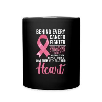 Cancer Fighter Combattre le cancer - Mug uni - noir - Devant