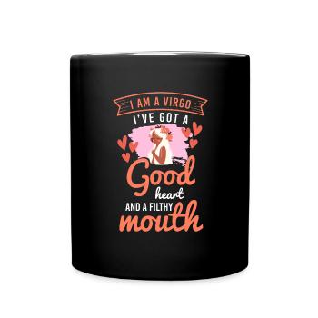 Superstition des qualités de la Vierge - Mug uni - noir - Devant
