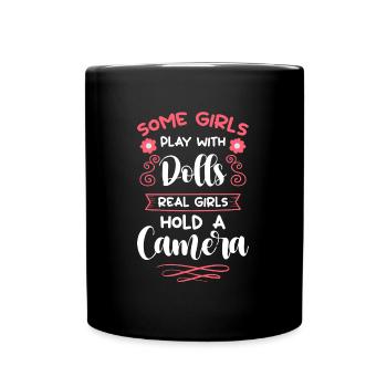 Camera Photo SLR Profession - Full Colour Mug - black - Front