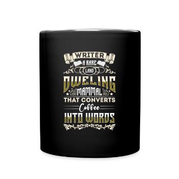 Writer Profession Writer Crime Novel - Full Colour Mug - black - Front