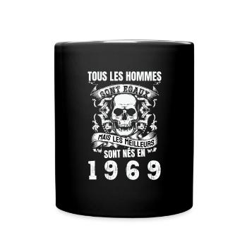 les meilleurs sont nés en 1969 - Mug uni - noir - Devant