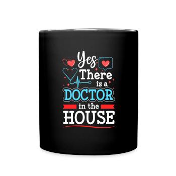 Doctor Student Pain - Full Colour Mug - black - Front