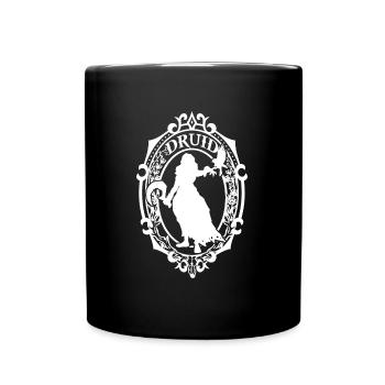 Druide - Tasse einfarbig - Schwarz - Vorne