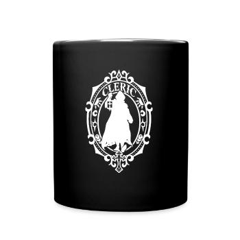 Kleriker - Tasse einfarbig - Schwarz - Vorne
