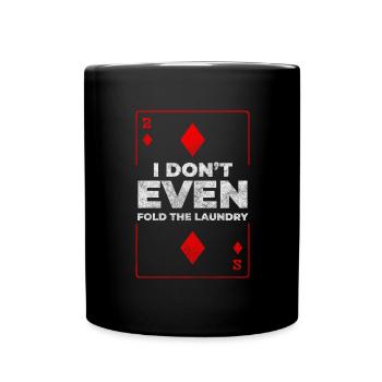 Jeu de cartes Gambling Blackjack All In - Mug uni - noir - Devant