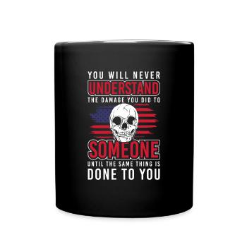 Fate Yoga Sarcasm Reaction - Full Colour Mug - black - Front