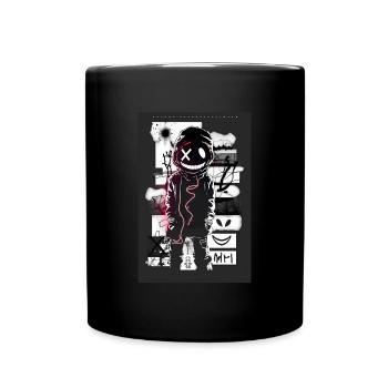 Robot by ART8NS - Art ON Streetwear - Full Colour Mug - black - Front