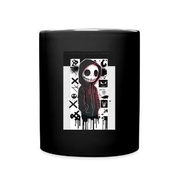 Ghost by ART8NS - Art ON Streetwear - Full Colour Mug - black - Front