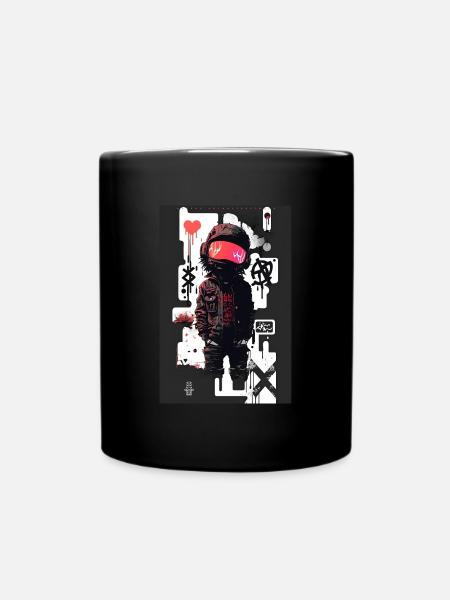 Cyberpunk by ART8NS - Art ON Streetwear - Tasse einfarbig - Schwarz
