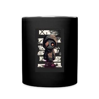 Mummy by ART8NS - Art ON Streetwear - Tasse einfarbig - Schwarz - Vorne