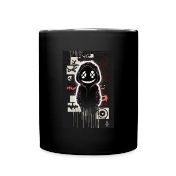 Ghost by ART8NS - Art ON Streetwear - Full Colour Mug - black - Front