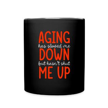 Retraité Grand-père Âge Senior - Mug uni - noir - Devant