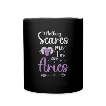 Horoskop Astrologie Minerva - Tasse einfarbig - Schwarz - Vorne