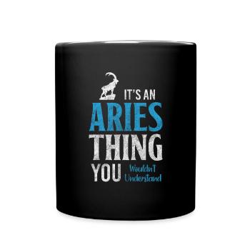 Horoskop Astrologie Aberglaube Stolz - Tasse einfarbig - Schwarz - Vorne