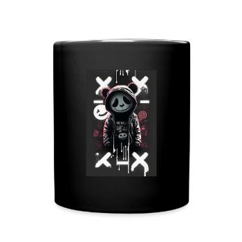 Panda par ART8NS - Art ON Streetwear - Mug uni - noir - Devant