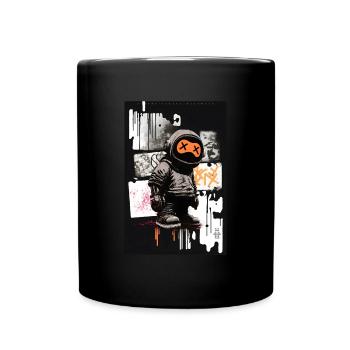 Cyberpunk Pro-Gamer par ART8NS - Art ON Streetwear - Mug uni - noir - Devant