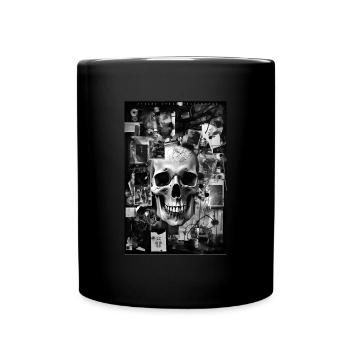 Skull est de retour par ART8NS - Art ON Streetwear - Mug uni - noir - Devant
