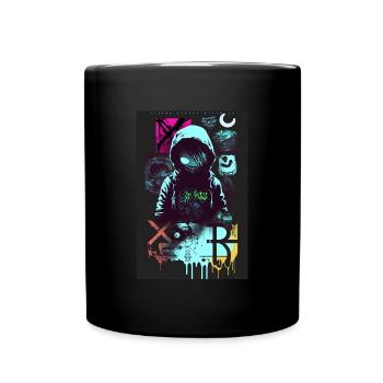 Hacker par ART8NS - Art ON Streetwear - Mug uni - noir - Devant