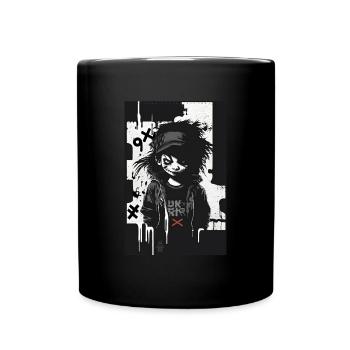 Bad Girl par ART8NS - Art ON Streetwear - Mug uni - noir - Devant