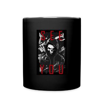 Rendez-vous par ART8NS - Art ON Streetwear - Mug uni - noir - Devant