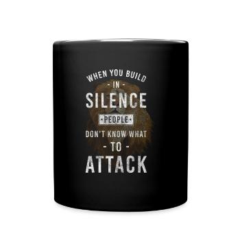 King Strength Majestic Hunter - Full Colour Mug - black - Front