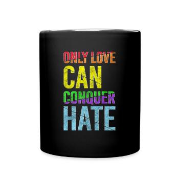 Heart Romance Hearts Family - Full Colour Mug - black - Front