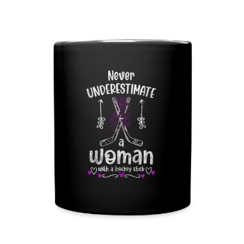 Hockey Team Players Skate - Full Colour Mug - black - Front
