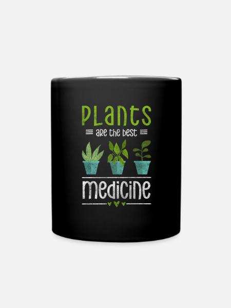 Herbes médicinales guérisseur guérisseur médecin - Mug uni - noir
