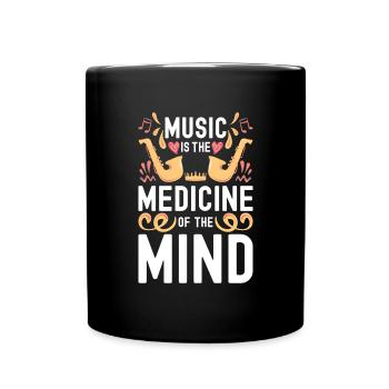 Music Techno Songs - Full Colour Mug - black - Front