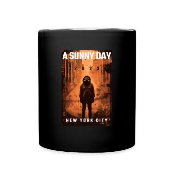 A sunny day by ART8NS - Art ON Streetwear - Full Colour Mug - black - Front