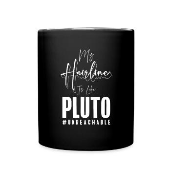 Bald Head Hairless - Full Colour Mug - black - Front