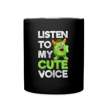 Monster Family - Full Colour Mug - black - Front
