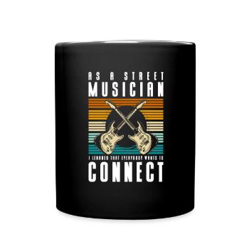 Music Lifestyle Creative - Full Colour Mug - black - Front