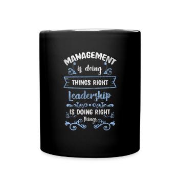 Office Employee - Full Colour Mug - black - Front