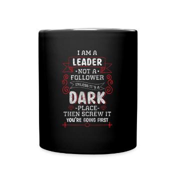 Chef de département Employé - Mug uni - noir - Devant