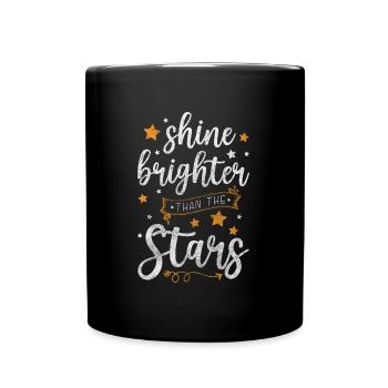 Ciel étoilé Wish Nuit de rêve - Mug uni - noir - Devant
