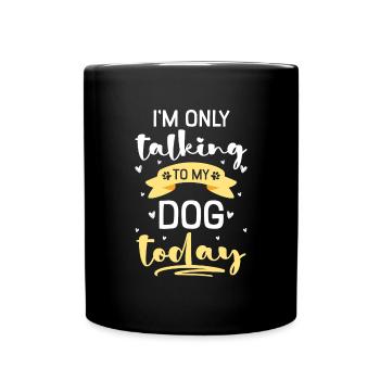 Chien Animal Amour Sports De Chien - Mug uni - noir - Devant