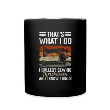 Clothing Hobby Bespoke Tailor - Full Colour Mug - black - Front