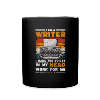 Livres d’écrivain Auteur de livres fantastiques - Mug uni - noir - Devant