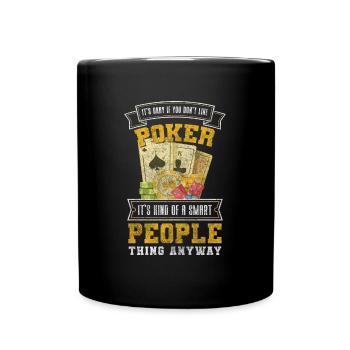 Jeu de cartes Deck Double Head All In - Mug uni - noir - Devant