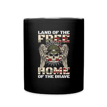 America Patriot - Full Colour Mug - black - Front