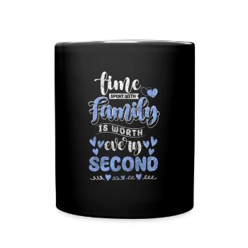 Family Reunion Food Dear Children - Full Colour Mug - black - Front