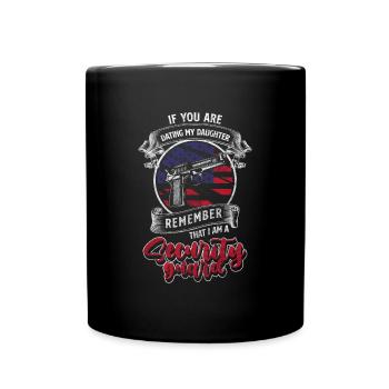 Security Protection Order Specialist - Full Colour Mug - black - Front