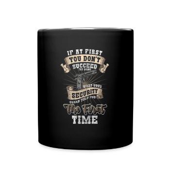 Security Protection Cynics - Full Colour Mug - black - Front