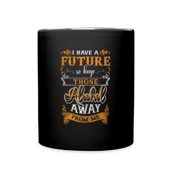Redémarrage de la consommation saine d’alcool sans alcool - Mug uni - noir - Devant