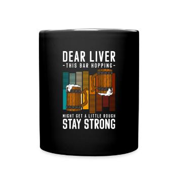 Célébrez le plaisir de l’événement Bachelor - Mug uni - noir - Devant